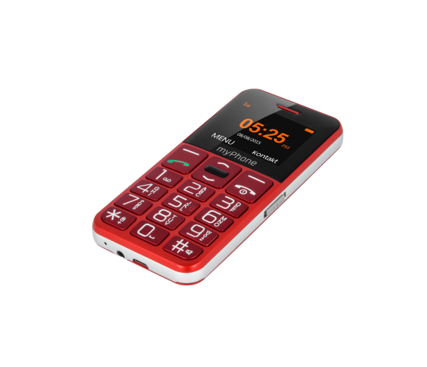myPhone Halo EASY czerwony - 373255 - zdjęcie 3